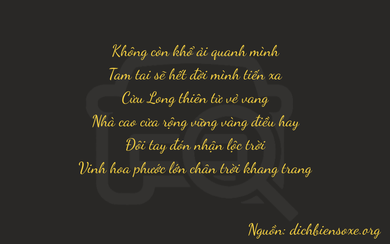 Thơ dịch biển số xe 03922