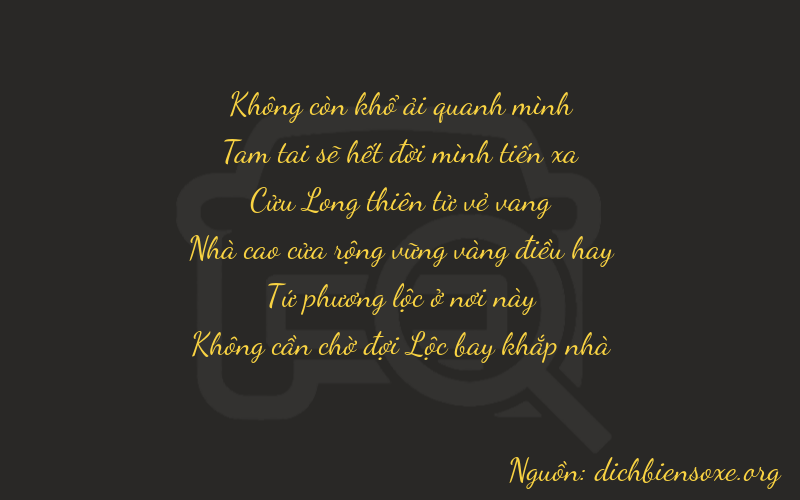 Thơ dịch biển số xe 03940