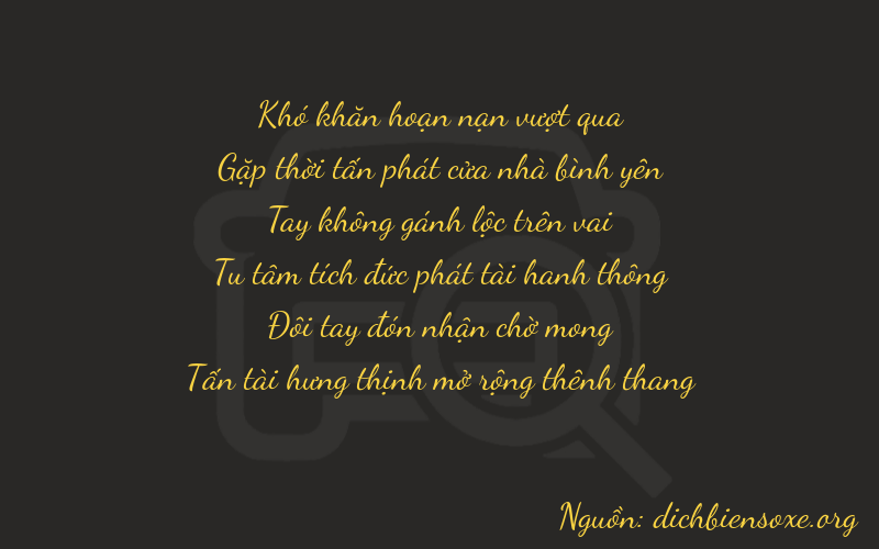 Thơ dịch biển số xe 04028