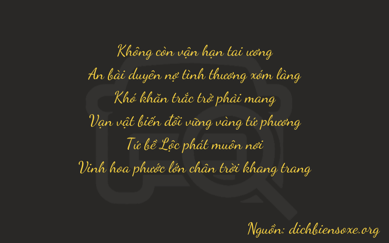 Thơ dịch biển số xe 04042