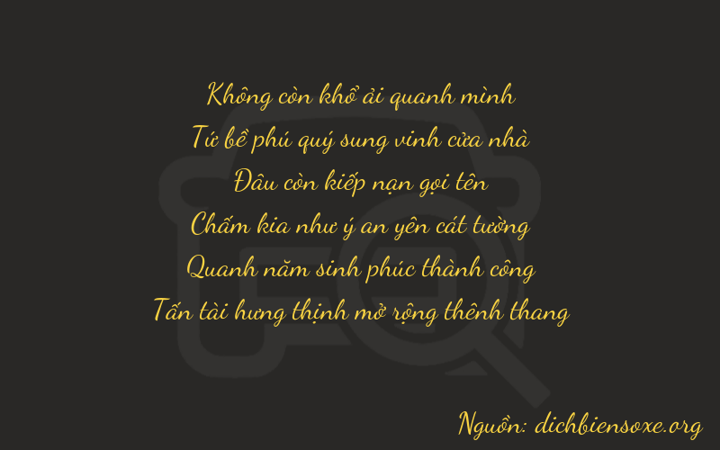 Thơ dịch biển số xe 04058