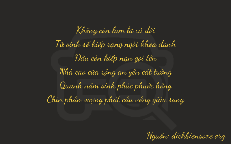 Thơ dịch biển số xe 04059