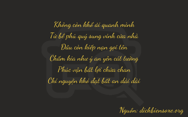 Thơ dịch biển số xe 04067