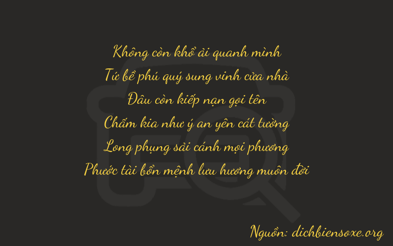 Thơ dịch biển số xe 04076