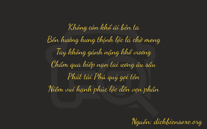 Thơ dịch biển số xe 04083