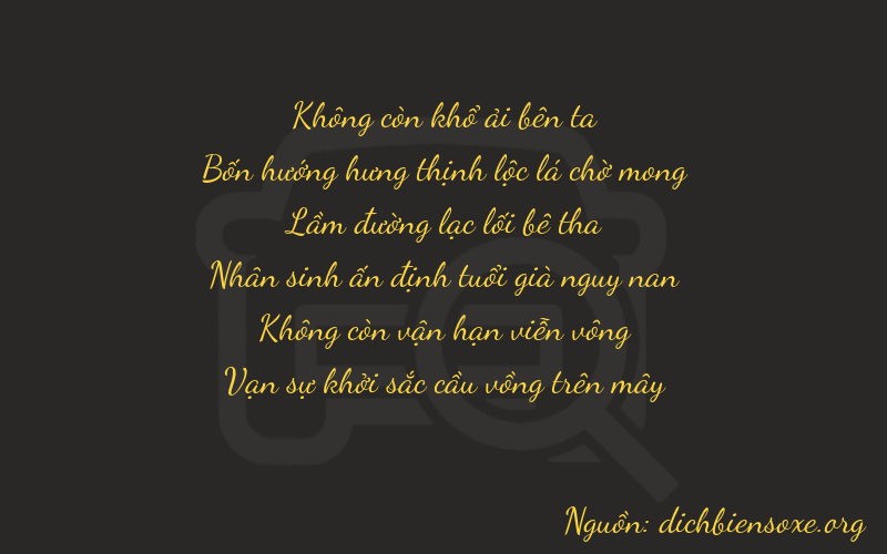 Thơ dịch biển số xe 04101