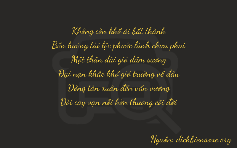 Thơ dịch biển số xe 04147