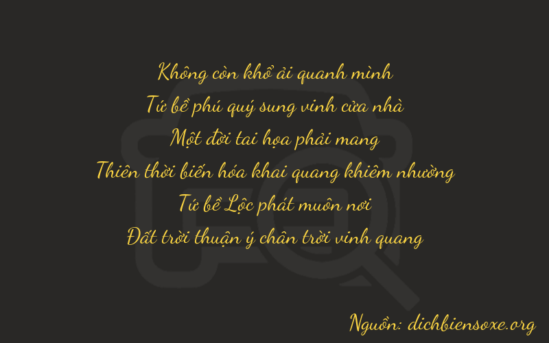 Thơ dịch biển số xe 04148