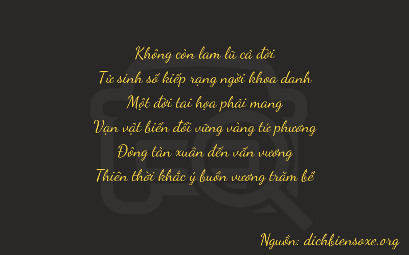 Thơ dịch biển số xe 04149