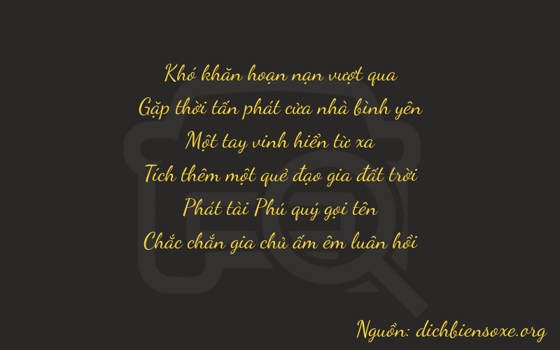 Thơ dịch biển số xe 04181
