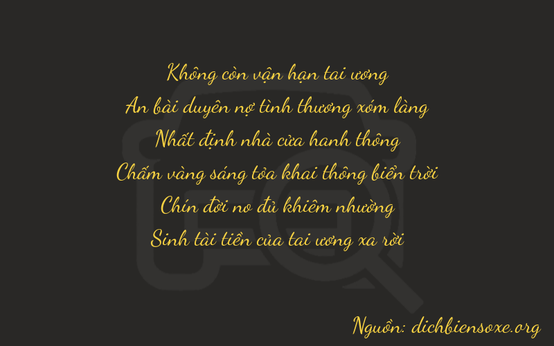Thơ dịch biển số xe 04195