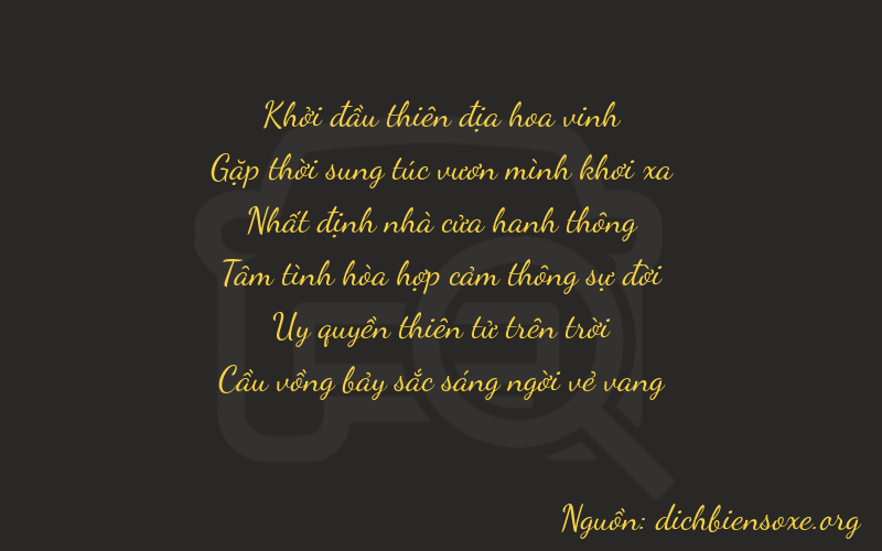 Thơ dịch biển số xe 04197