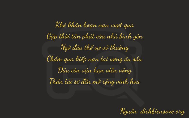 Thơ dịch biển số xe 04208