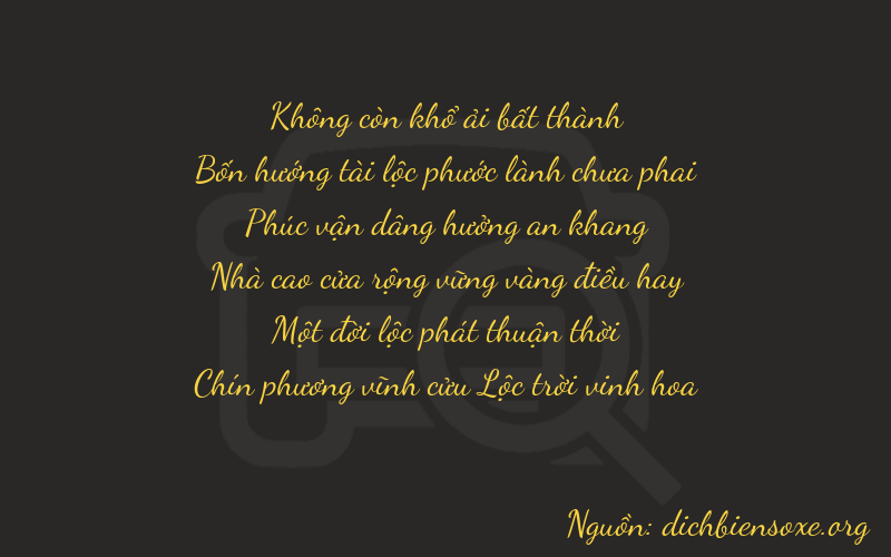 Thơ dịch biển số xe 04219