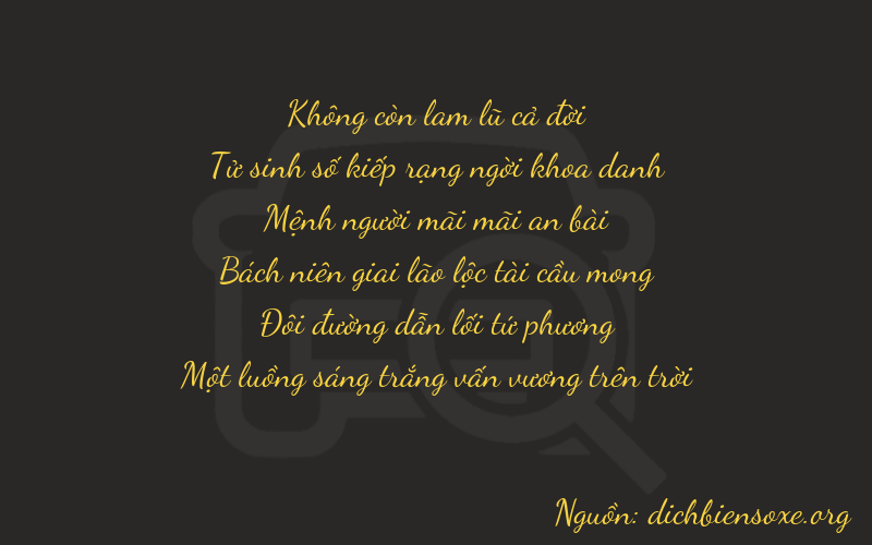 Thơ dịch biển số xe 04221