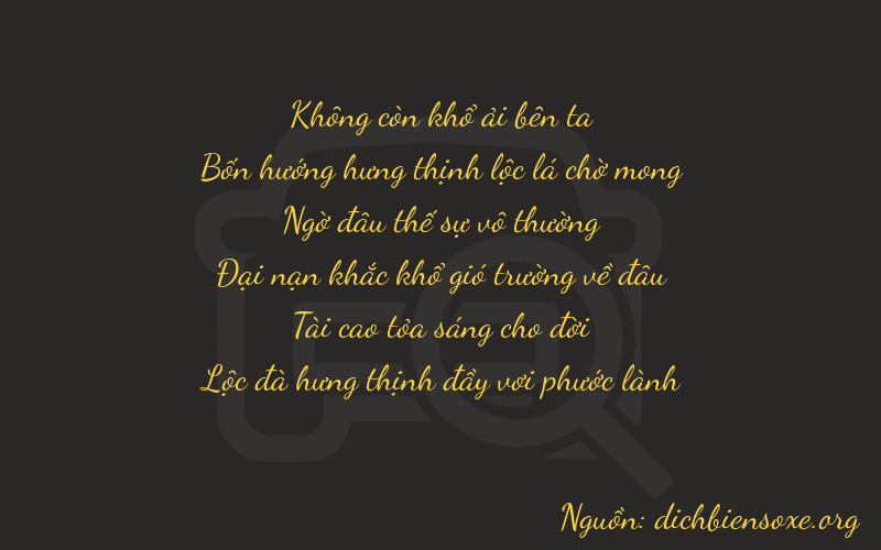 Thơ dịch biển số xe 04236