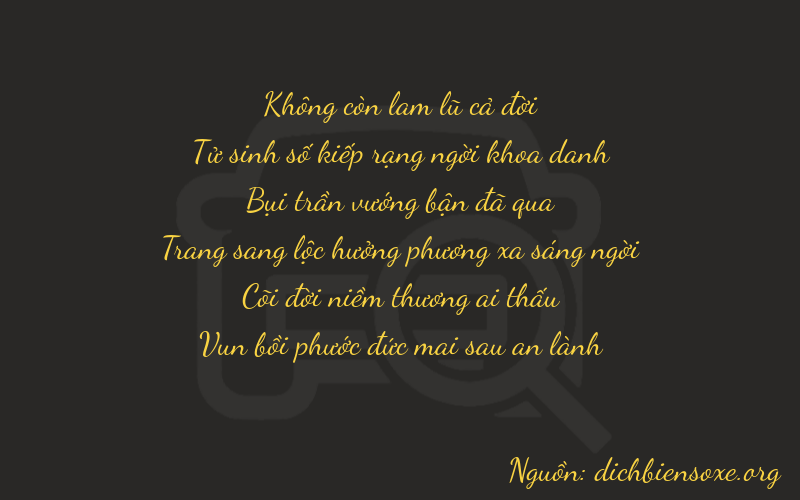 Thơ dịch biển số xe 04347