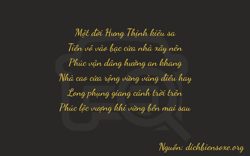 Thơ dịch biển số xe 10276