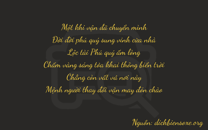 Thơ dịch biển số xe 11603