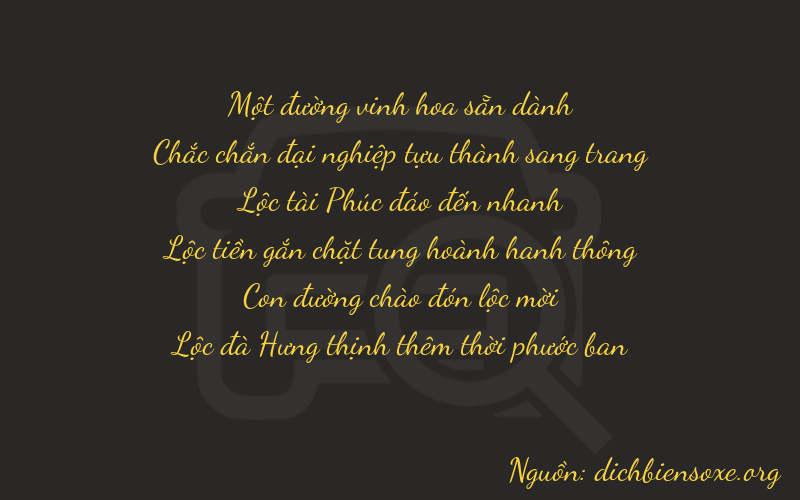 Thơ dịch biển số xe 11626