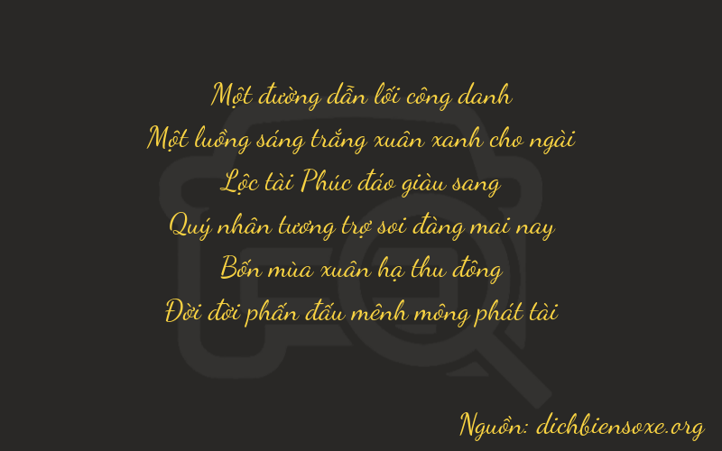 Thơ dịch biển số xe 11643
