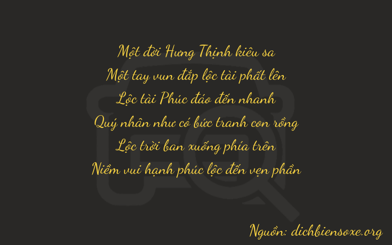 Thơ dịch biển số xe 11663