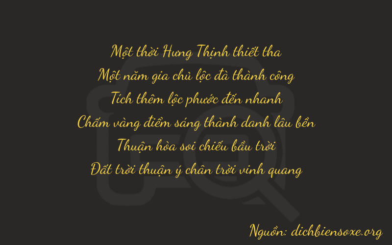 Thơ dịch biển số xe 11678