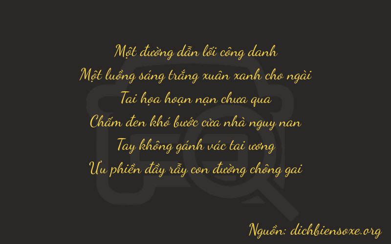 Thơ dịch biển số xe 11706