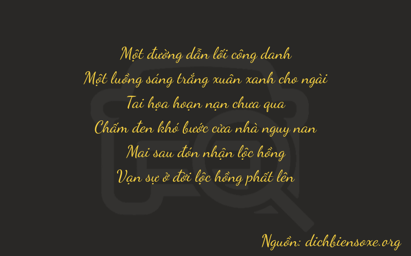 Thơ dịch biển số xe 11724