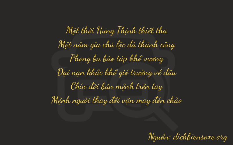 Thơ dịch biển số xe 11993