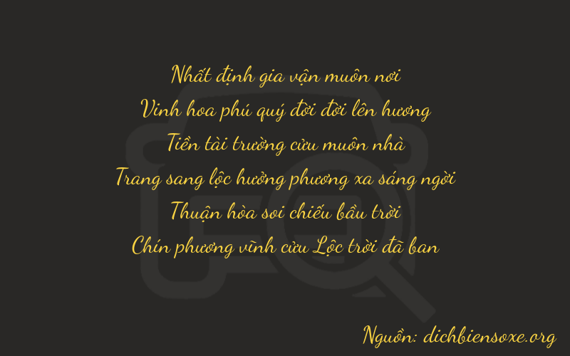 Thơ dịch biển số xe 12979