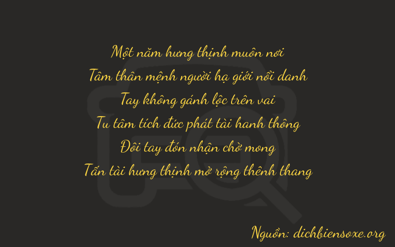 Thơ dịch biển số xe 13028