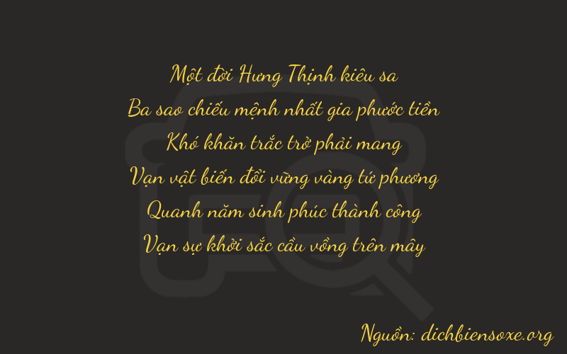 Thơ dịch biển số xe 13051