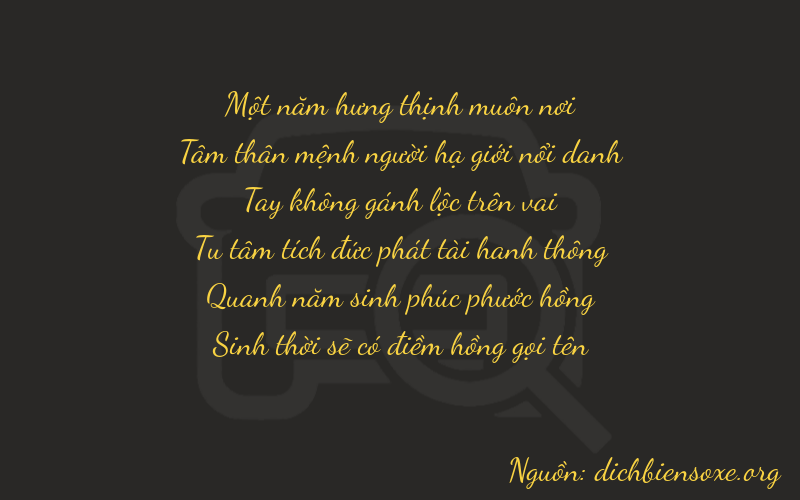 Thơ dịch biển số xe 13055