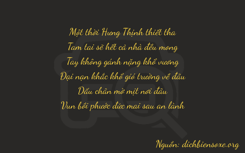 Thơ dịch biển số xe 13057