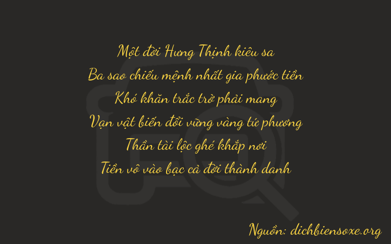 Thơ dịch biển số xe 13060