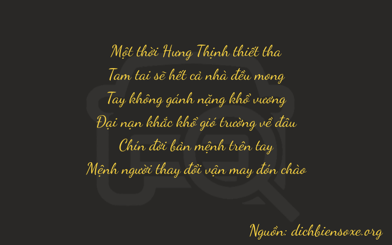 Thơ dịch biển số xe 13093