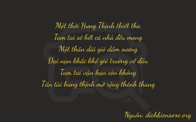 Thơ dịch biển số xe 13138