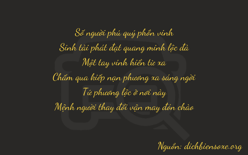 Thơ dịch biển số xe 13143