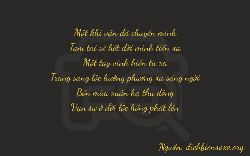 Thơ dịch biển số xe 13144