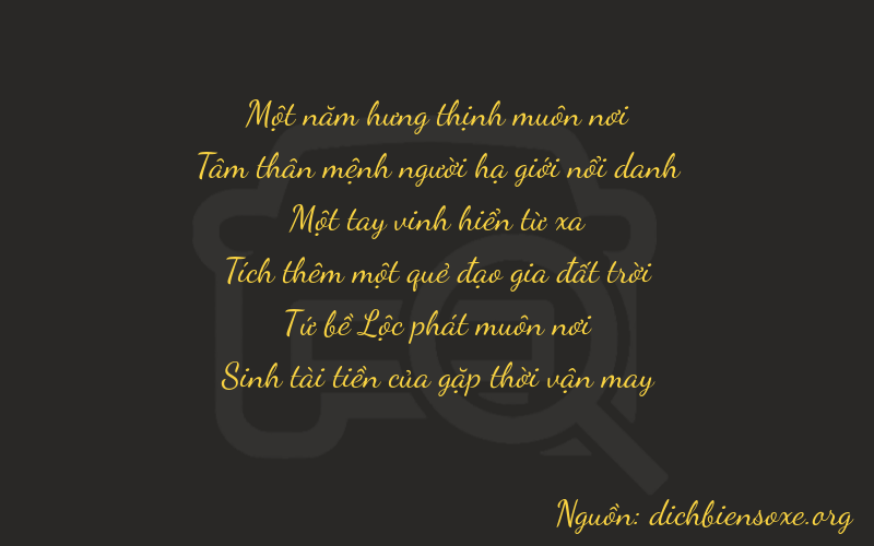 Thơ dịch biển số xe 13145