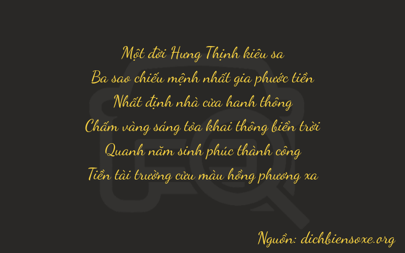 Thơ dịch biển số xe 13159