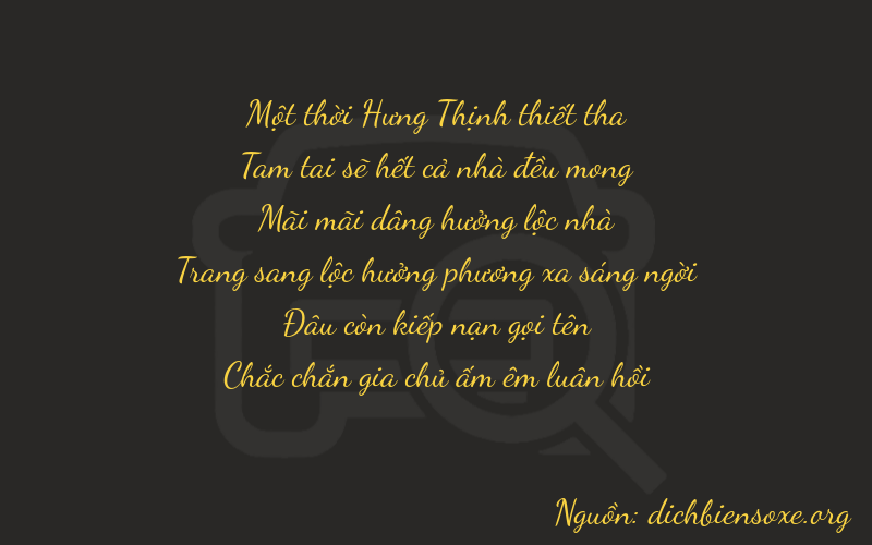Thơ dịch biển số xe 13201