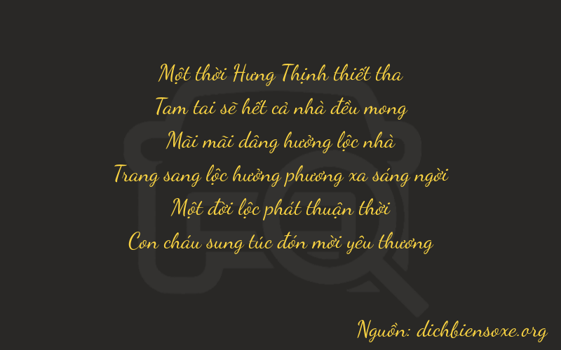 Thơ dịch biển số xe 13210