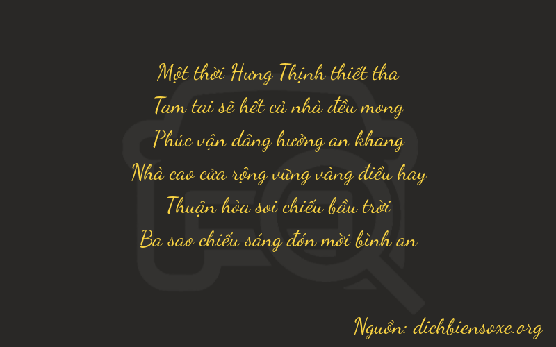 Thơ dịch biển số xe 13273
