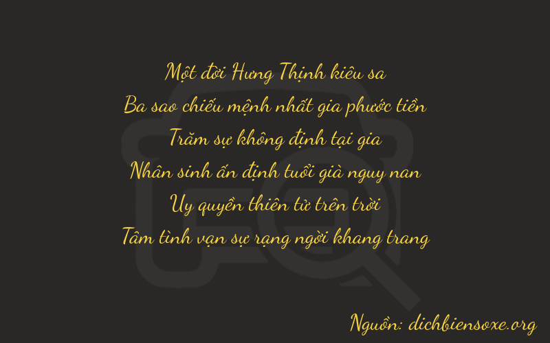 Thơ dịch biển số xe 13294