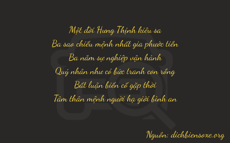 Thơ dịch biển số xe 13303