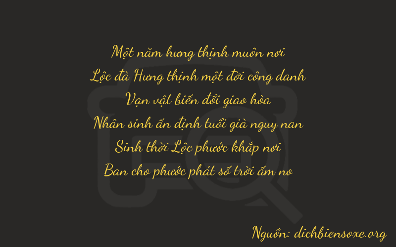 Thơ dịch biển số xe 16658