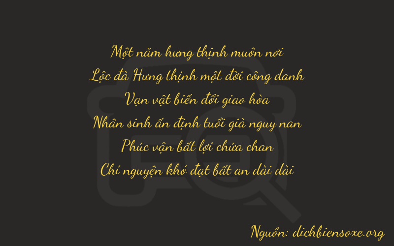 Thơ dịch biển số xe 16667