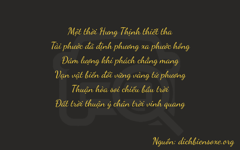 Thơ dịch biển số xe 16678